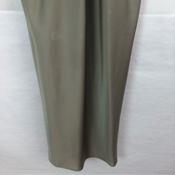 Show Me Your MuMu Olive Green Midi Dress - Picture 8 of 13